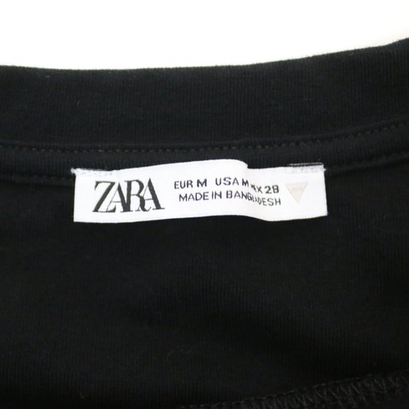 Zara Womens Medium Twist Front Sleeveless Crop Tank Top - Picture 4 of 4